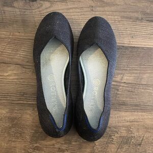 Rothy’s Merino Black Flats